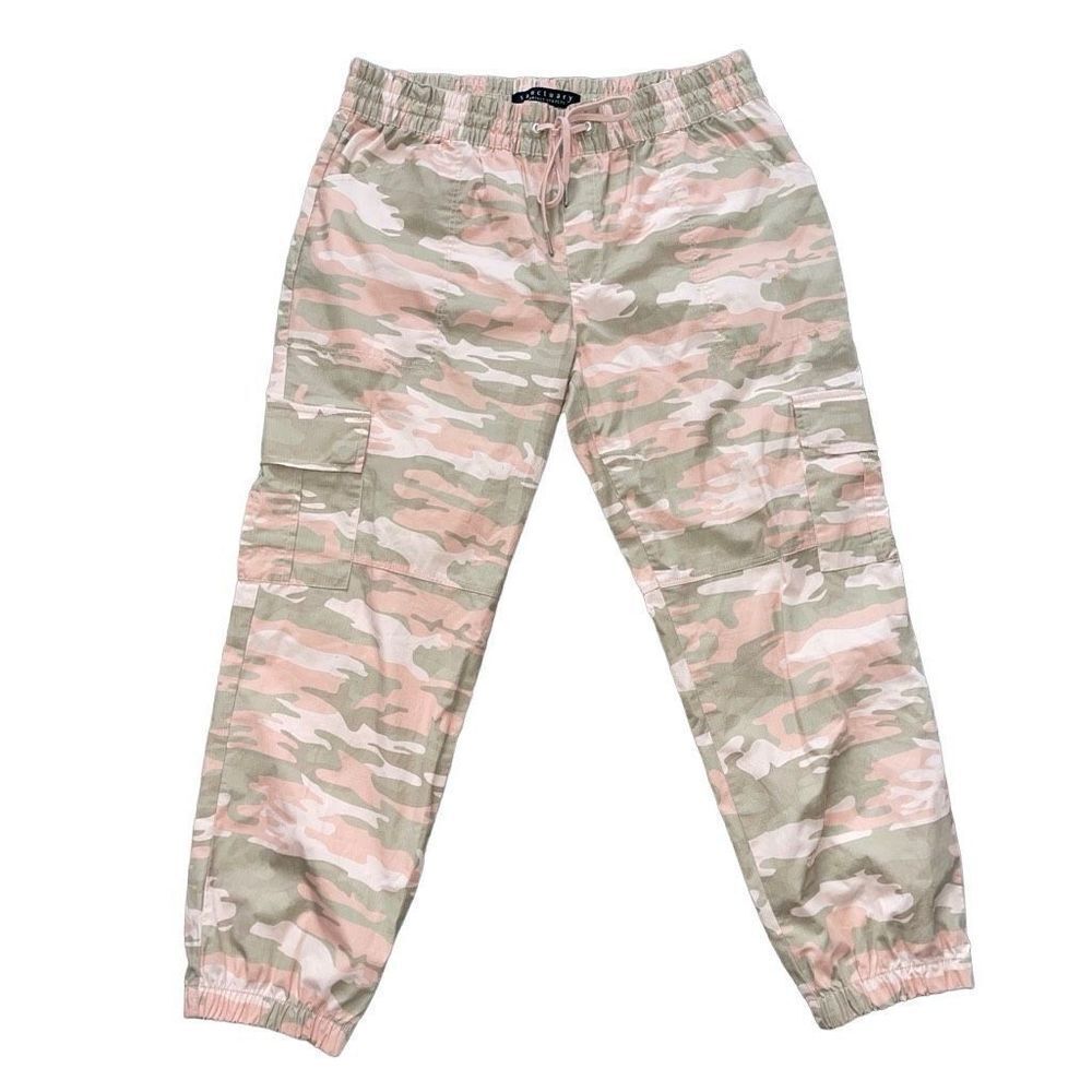 Sanctuary Standard Surplus Pink Camo Pants Joggers Bottoms 30